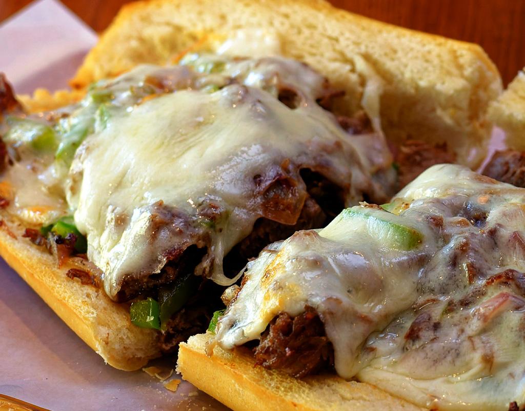 Wolfs Lair Philly cheese steak image